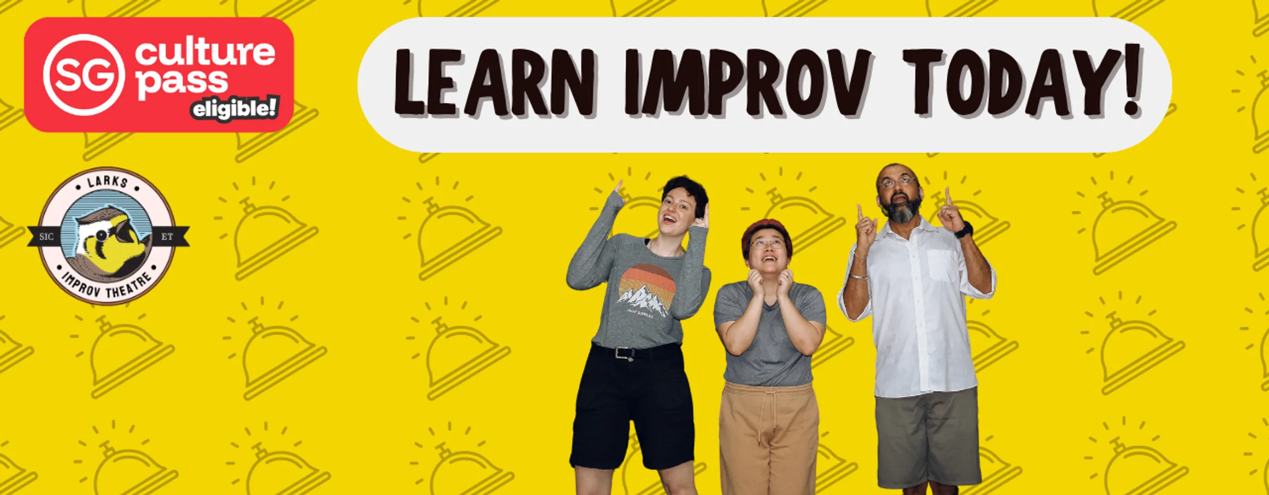 LEARN IMPROV TODAY! Improv Taster Sessions