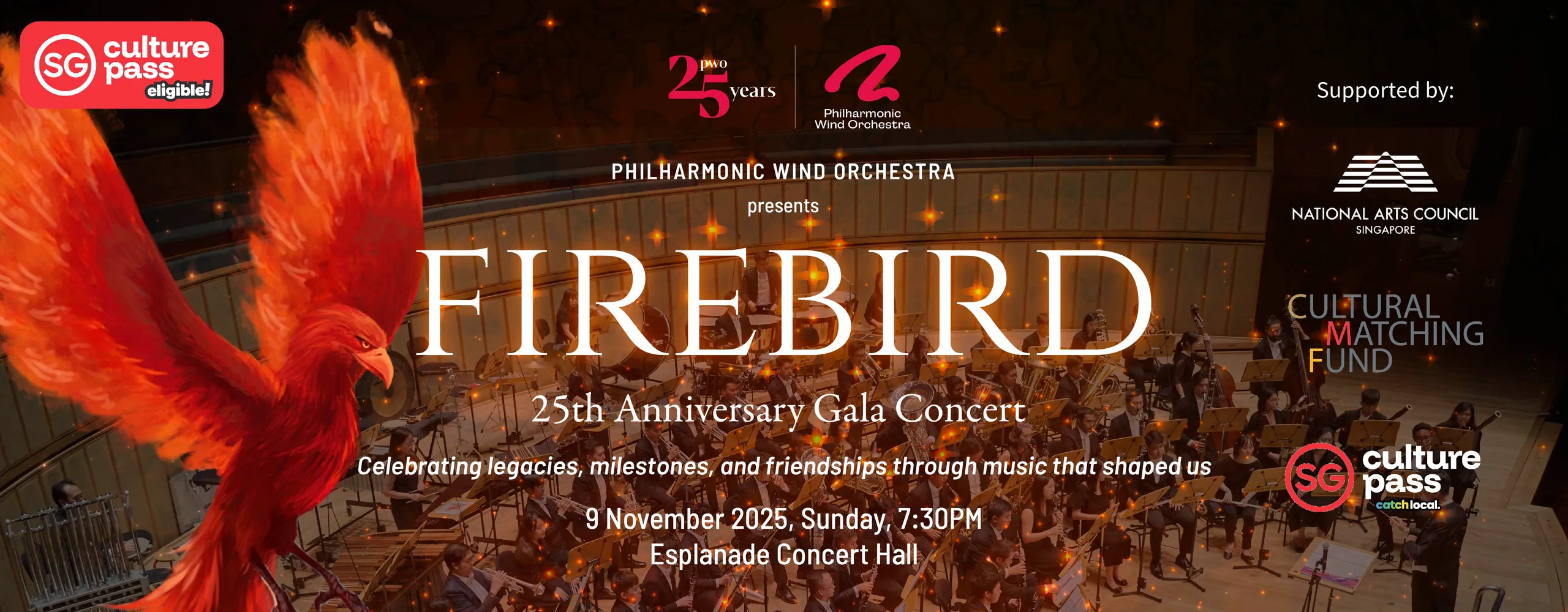FIREBIRD: Philharmonic Wind Orchestra 25th Anniversary Gala Concert