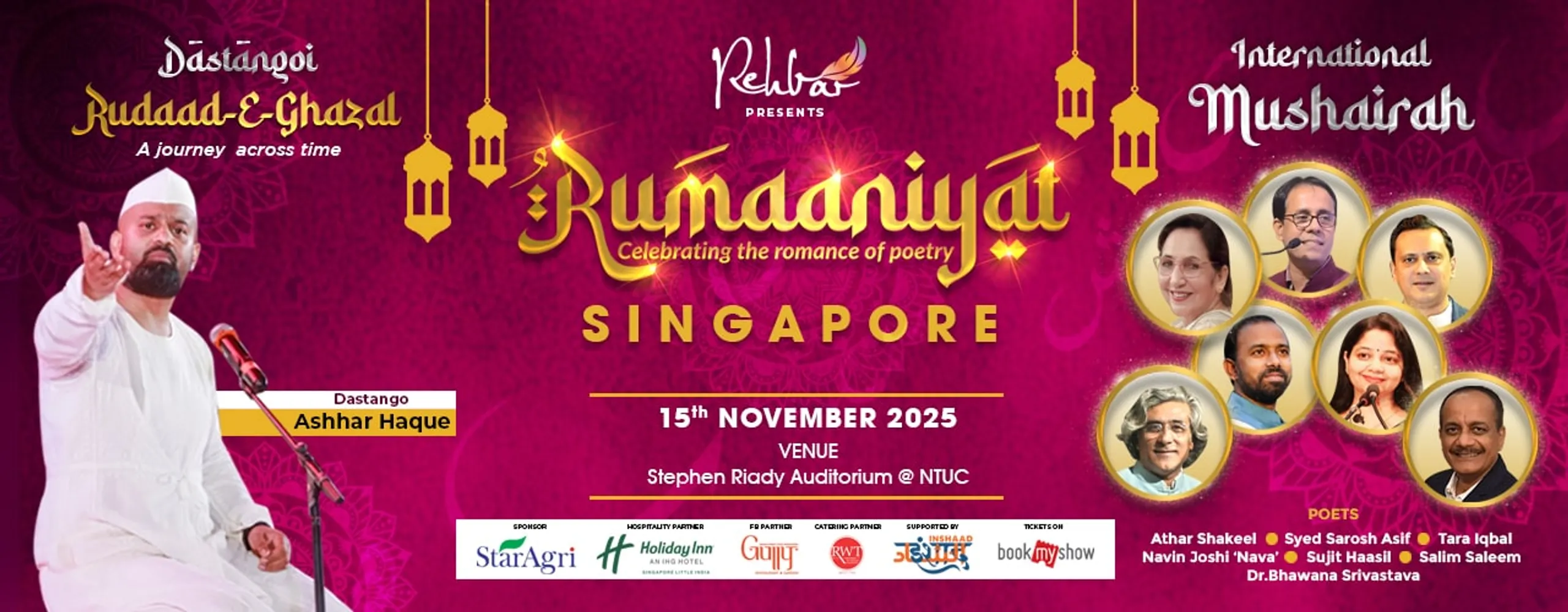 Rumaaniyat - Celebrating the Romance of Poetry